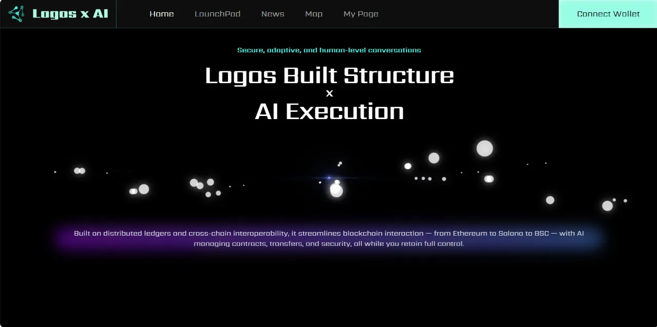 Logos x AIのサイト画像