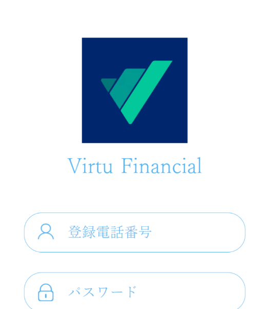 Virtu Financial（偽）のサイト画像