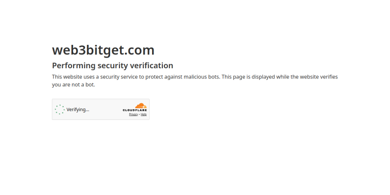 web3bitget.comのサイト画面（2026年10月27日時点）